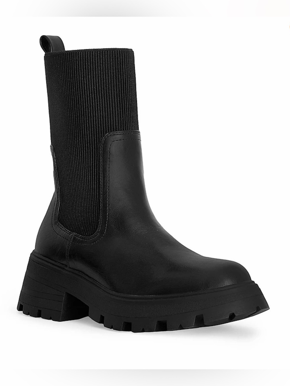 RM Rebecca Minkoff Alexa Chunky Platform Heel Boots Slip On Grunge Punk 9.5